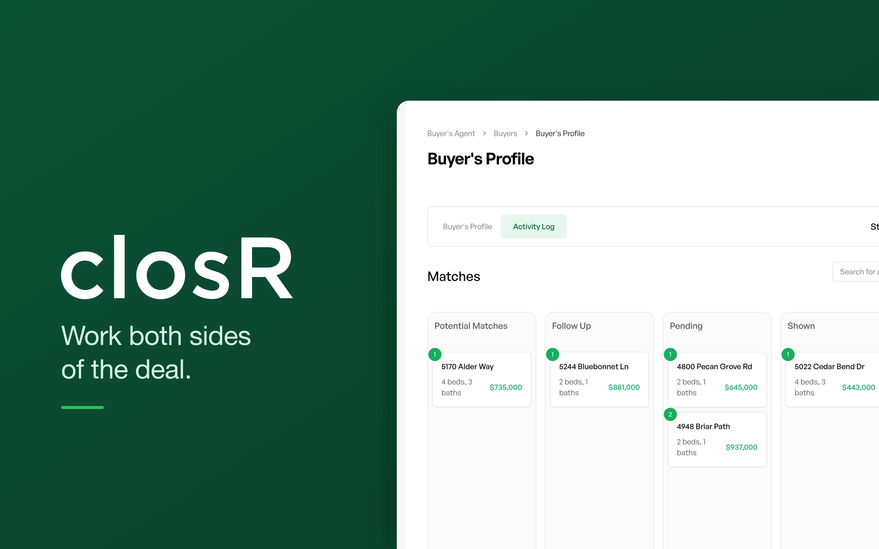 Closr — website